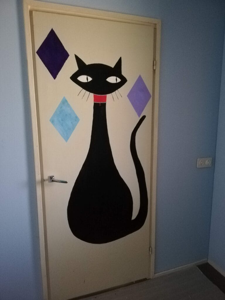 Cat door
